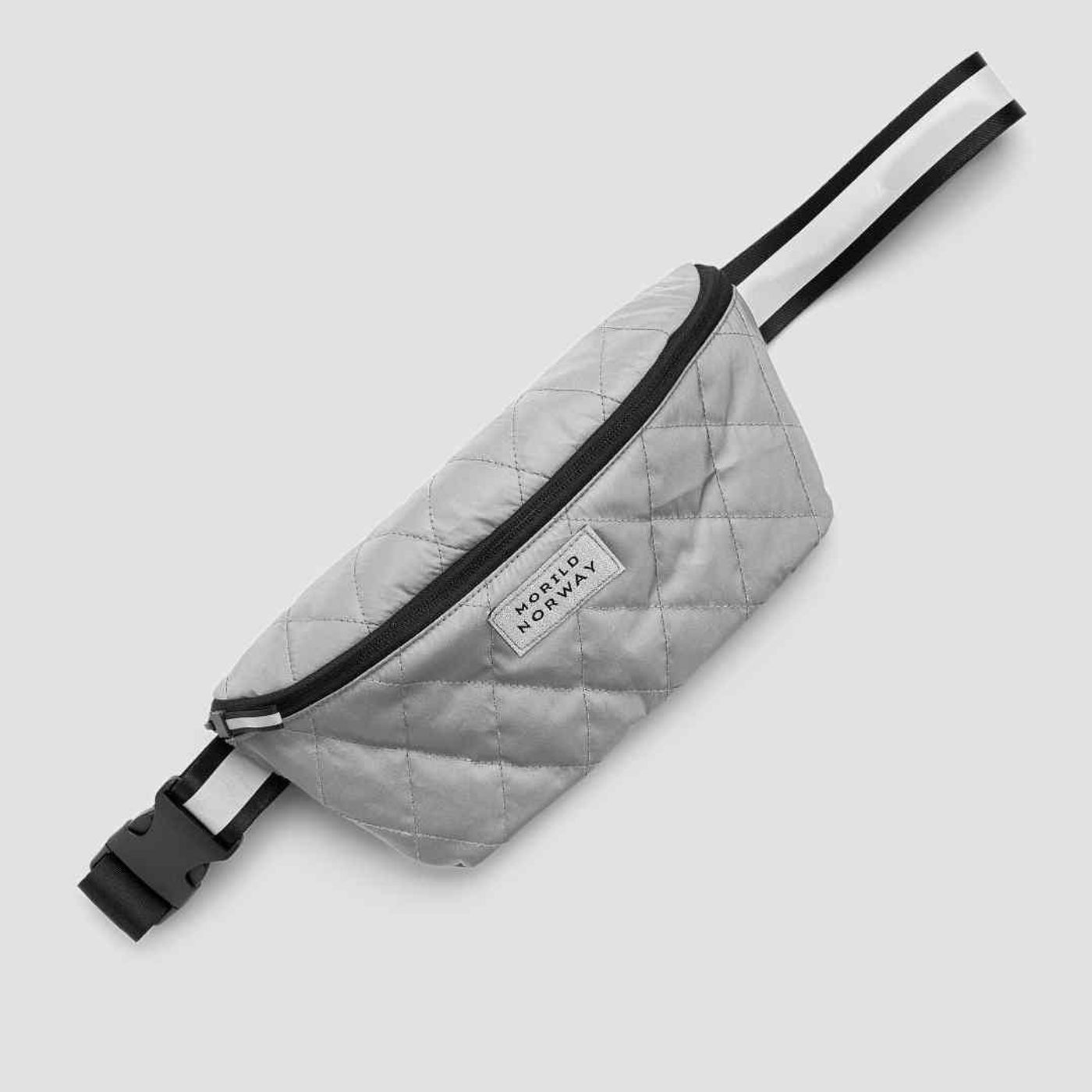 Morild Cross Over Bag med refleks, sølv