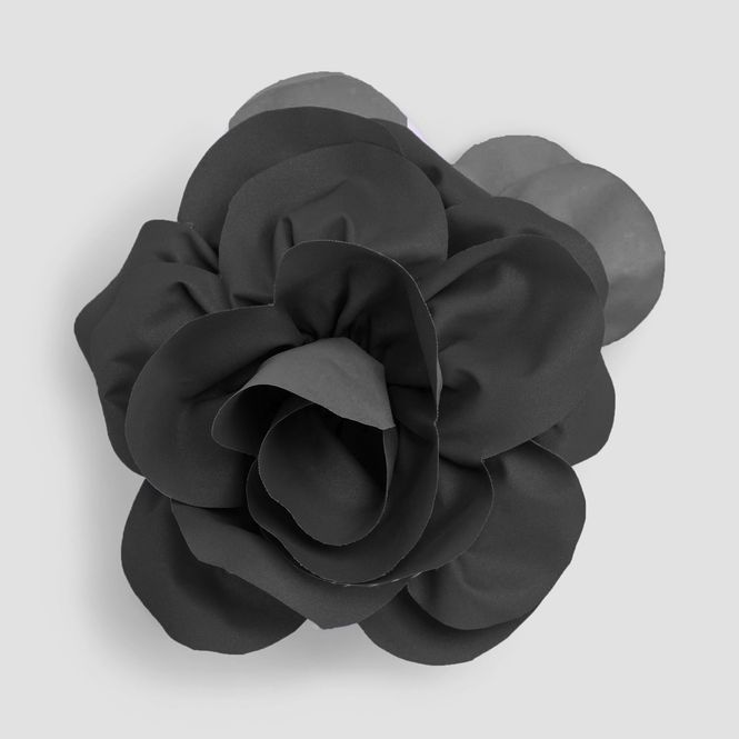 Hovedbilde Morild Hårklype med blomst og refleks, sort