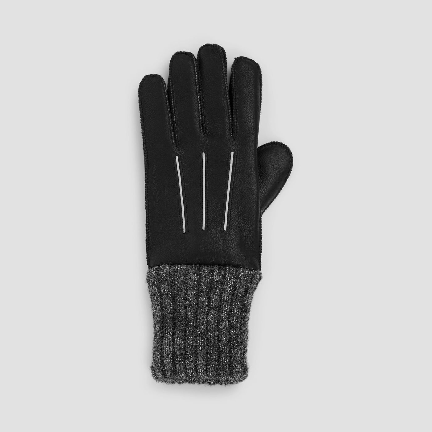 Morild Lux skinnhansker med refleks L/XL, sort