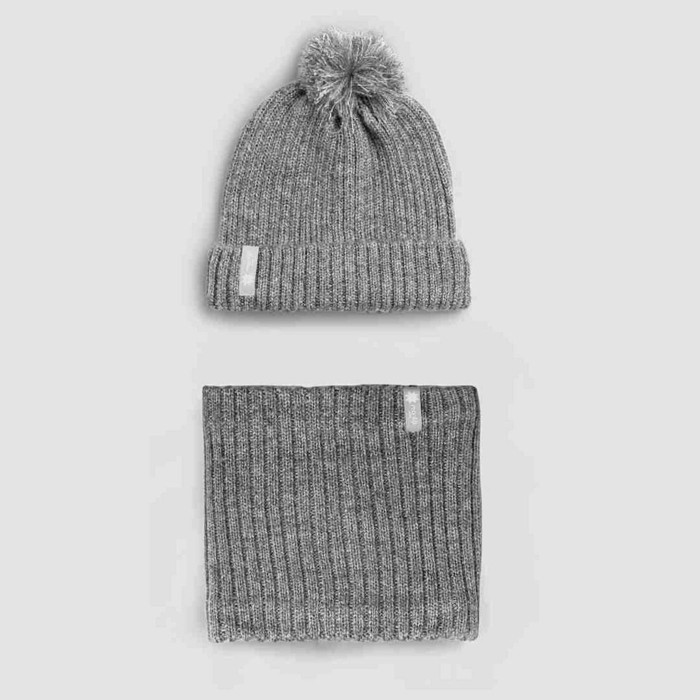 Morild Lucia velvet sett med refleks, grå