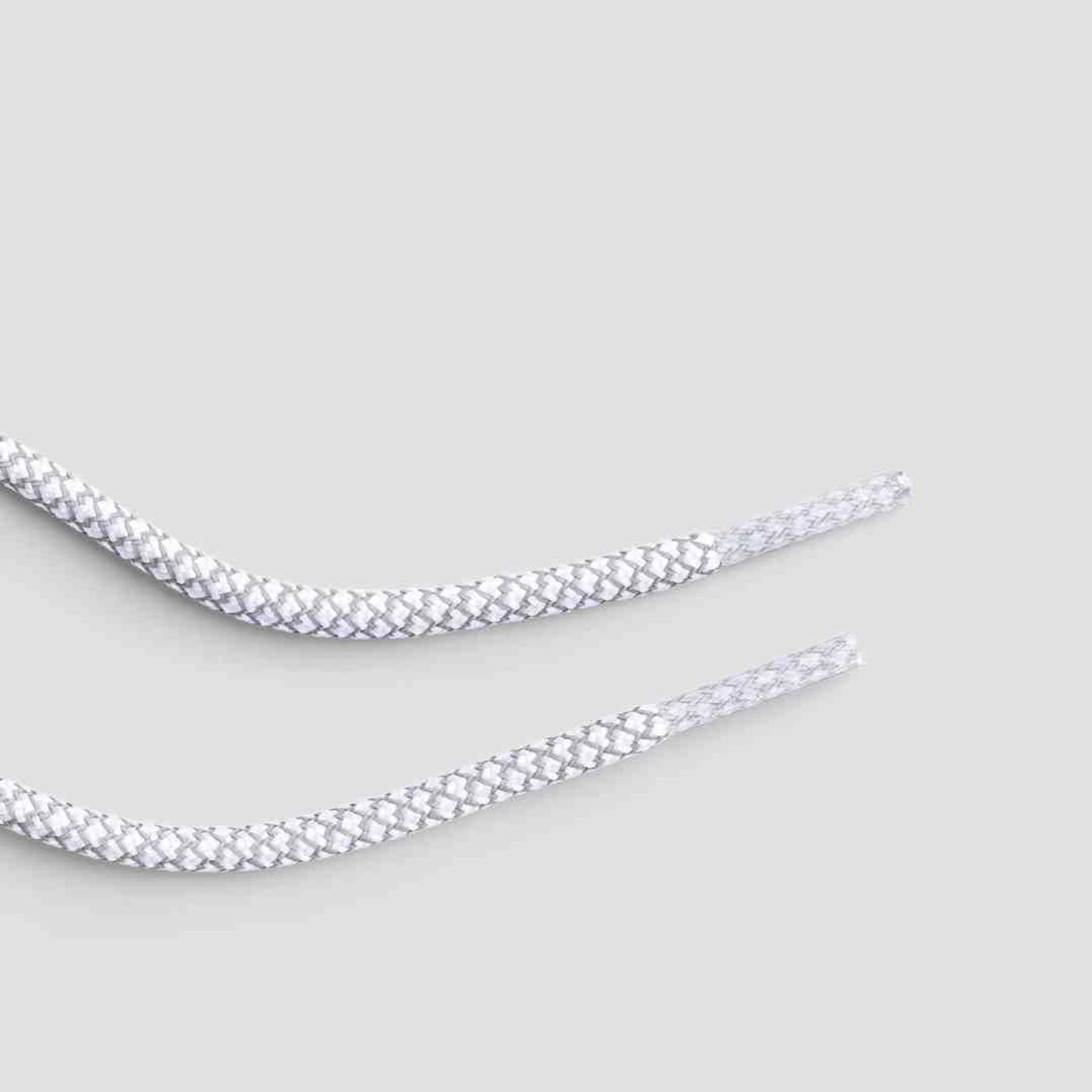 Morild Rund Skolisser 130cm med refleks, hvit