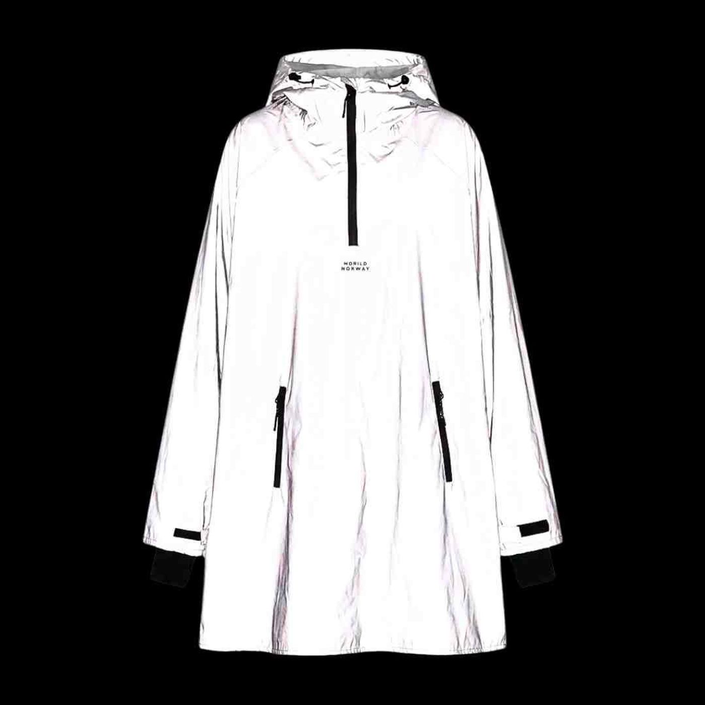 Morild Bli Sett Poncho med refleks, sand