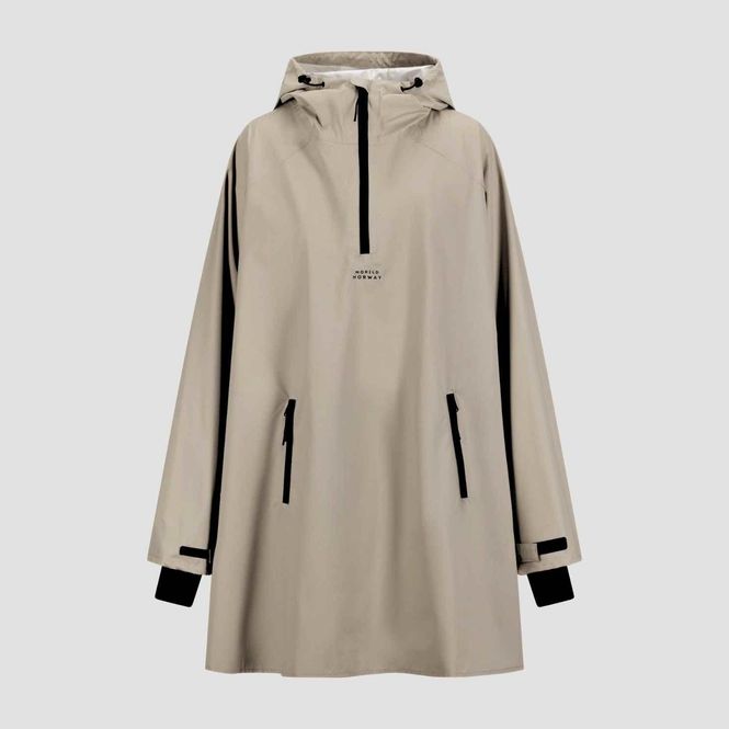 Hovedbilde Morild Bli Sett Poncho med refleks, sand