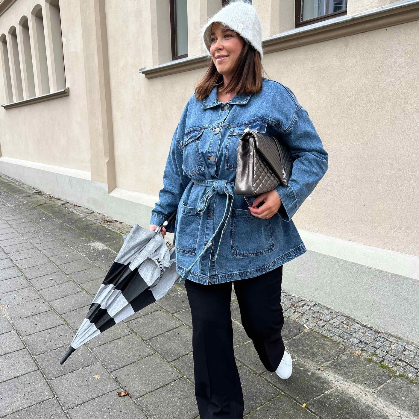 Morild Skur Paraply med refleks, 105 cm 