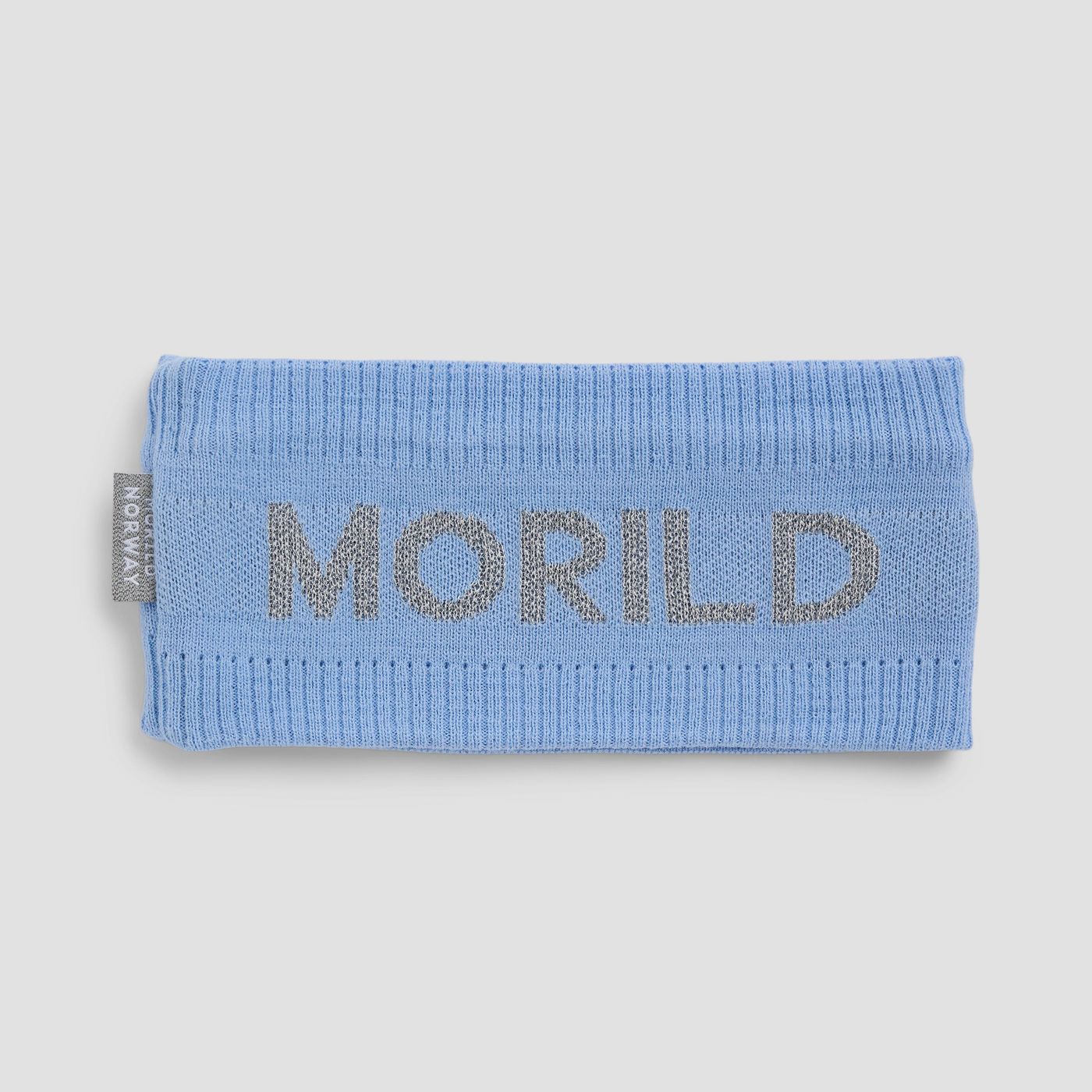 Morild Aktiv pannebånd med refleks, Himmelblå