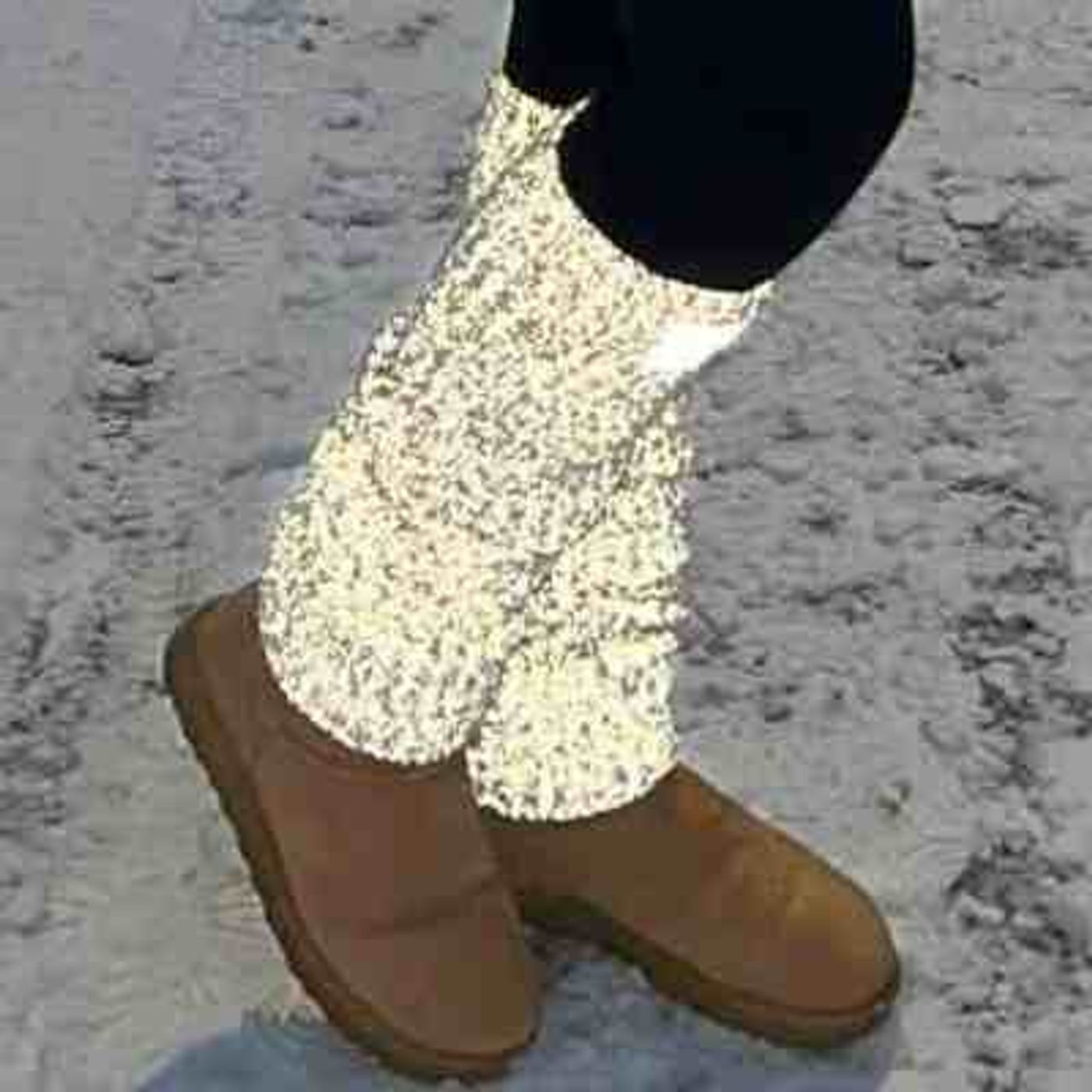 Morild Leggvarmere med refleks, sand