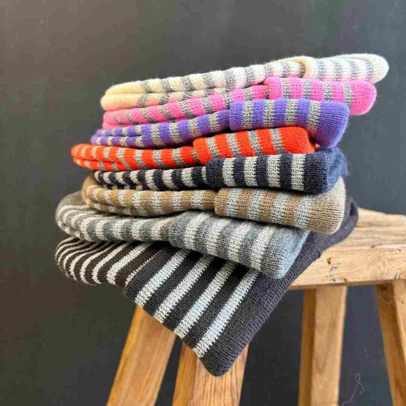Morild Refleks stripe lue med refleks, sort