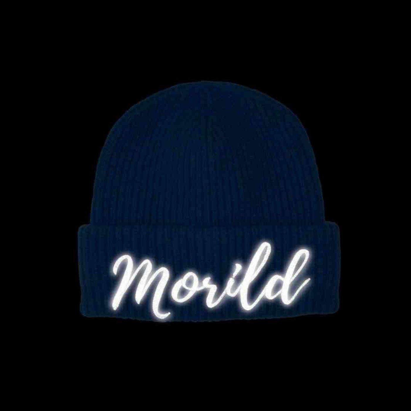 Morild Drøm lue med refleks, blå