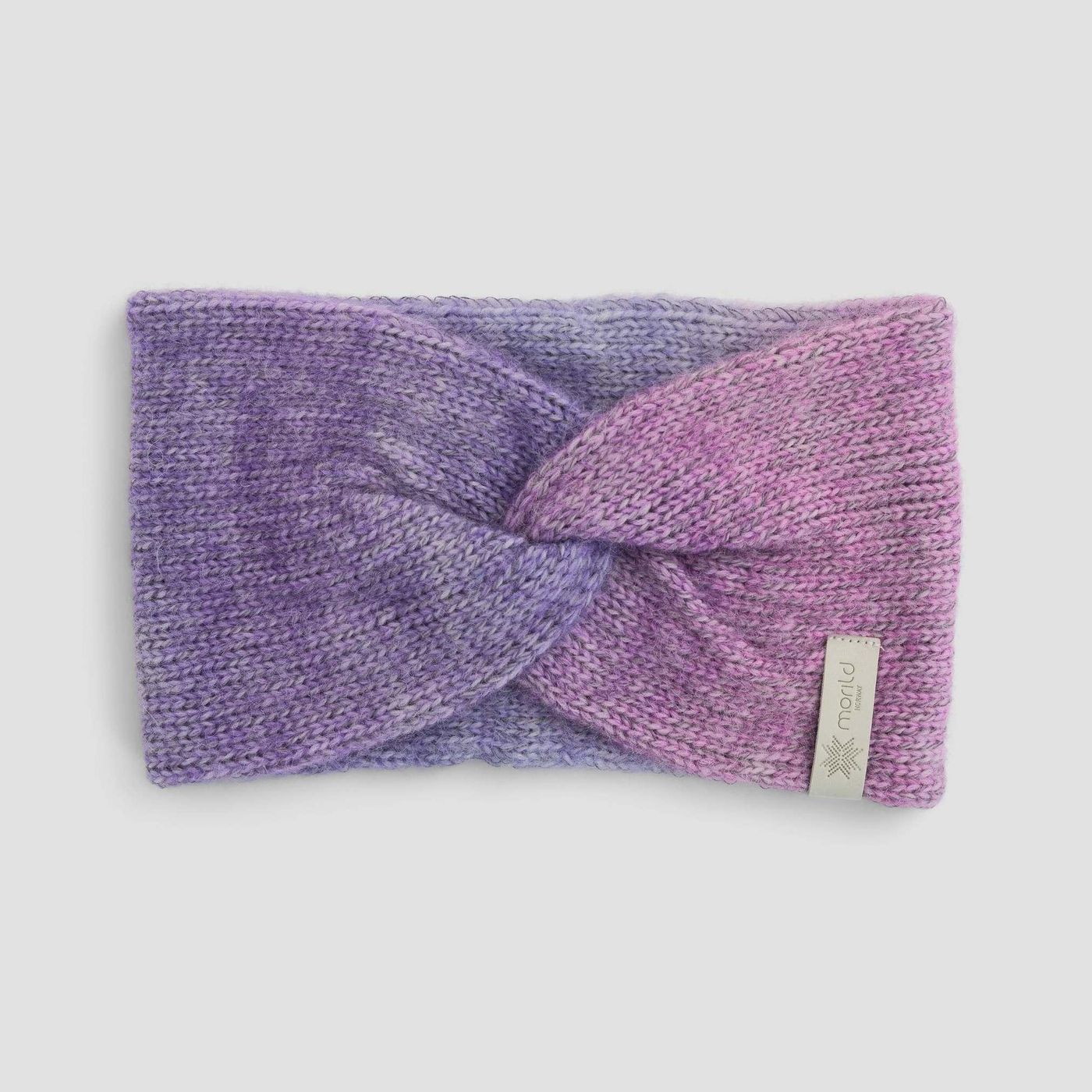 Morild Flora pannebånd med refleks, lavendel