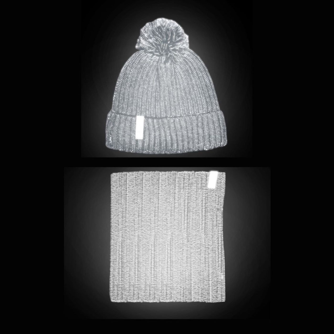 Morild Lucia velvet sett med refleks, grå