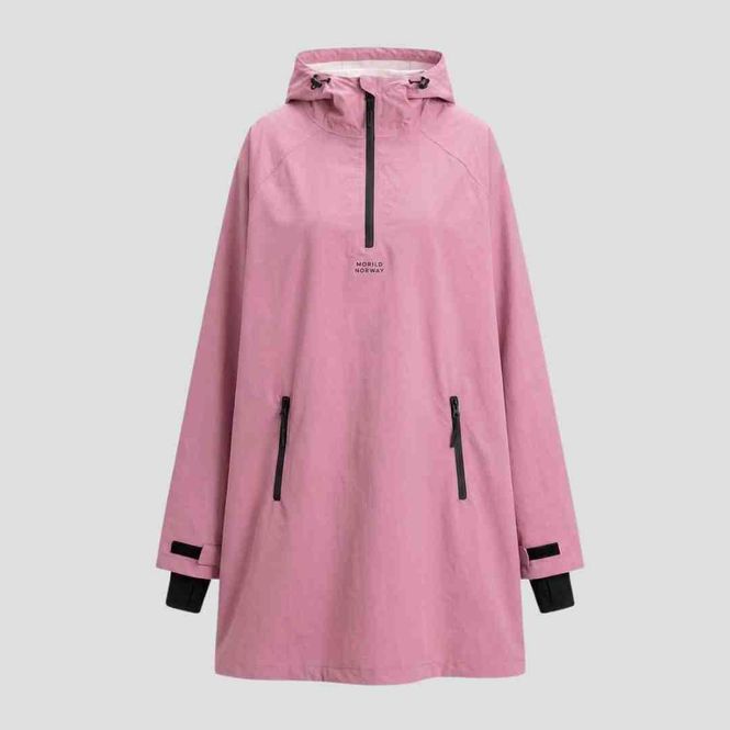 Hovedbilde Morild Magi Poncho med refleks, lavendel