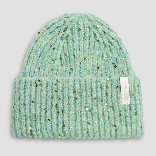 Hovedbilde Morild Tiffany lue med refleks, grønn