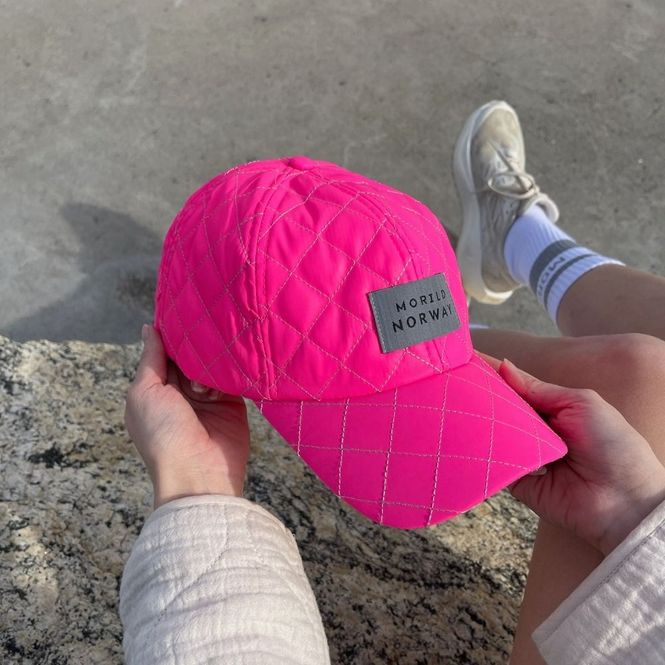 Hovedbilde Morild Quilted Caps med refleks, rosa