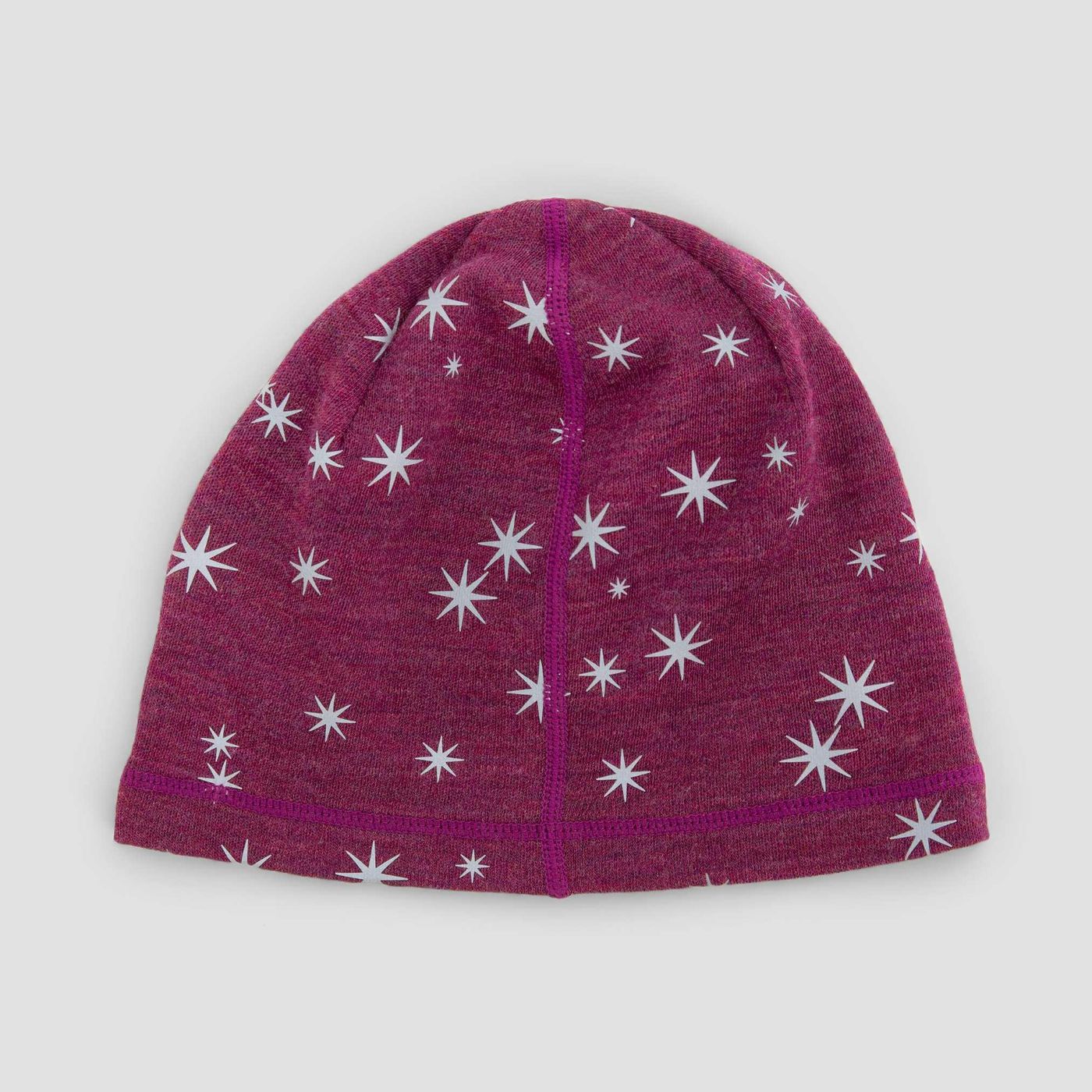 Morild Barn Sirius lue ull med refleks, plomme