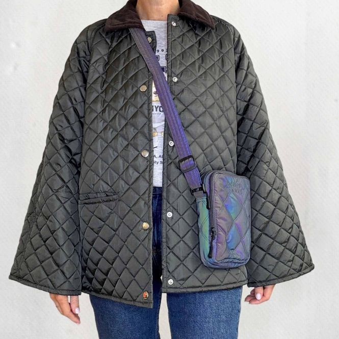 Hovedbilde Morild Se Meg Quilt Zip Bag med refleks, sort