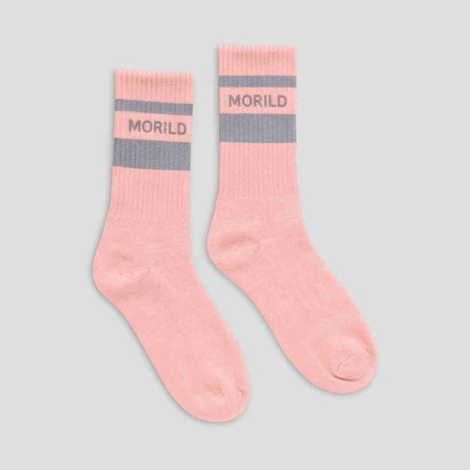 Hovedbilde Morild Sokker med refleks, rosa