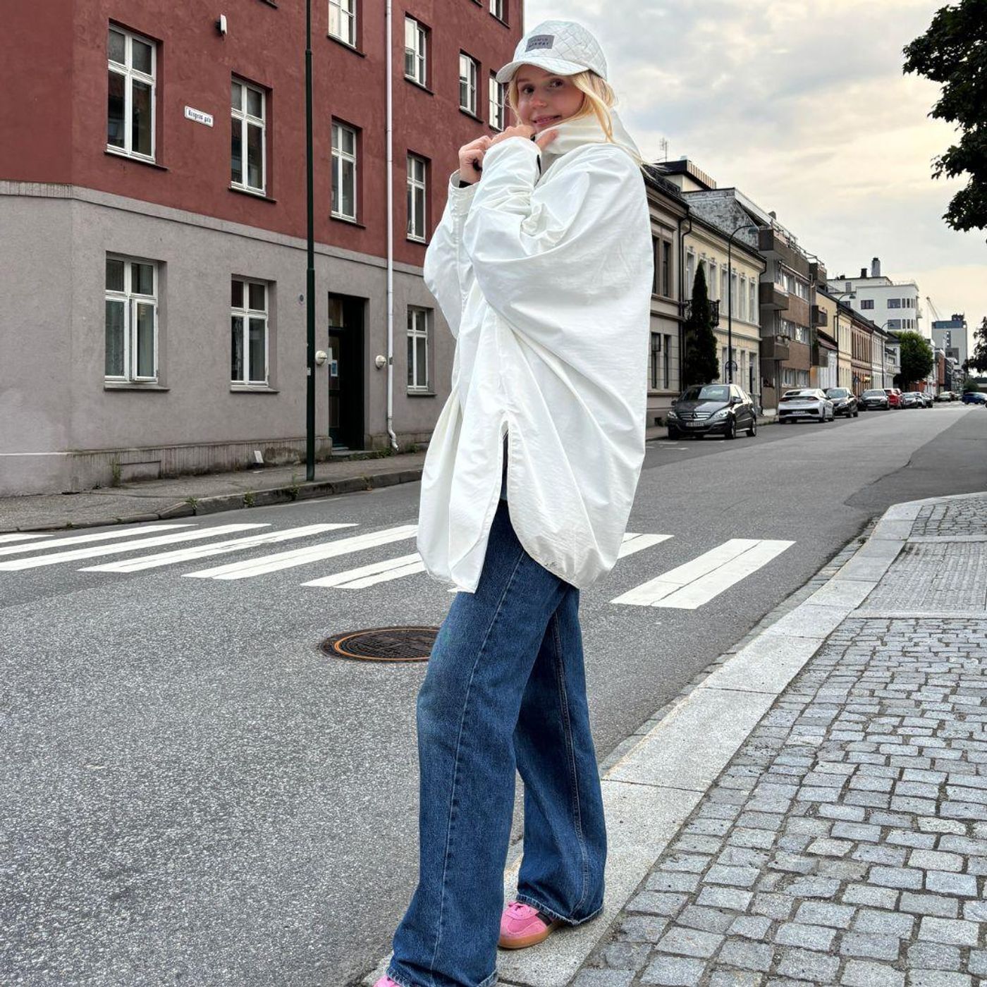 Morild Magi Poncho med refleks, cloud