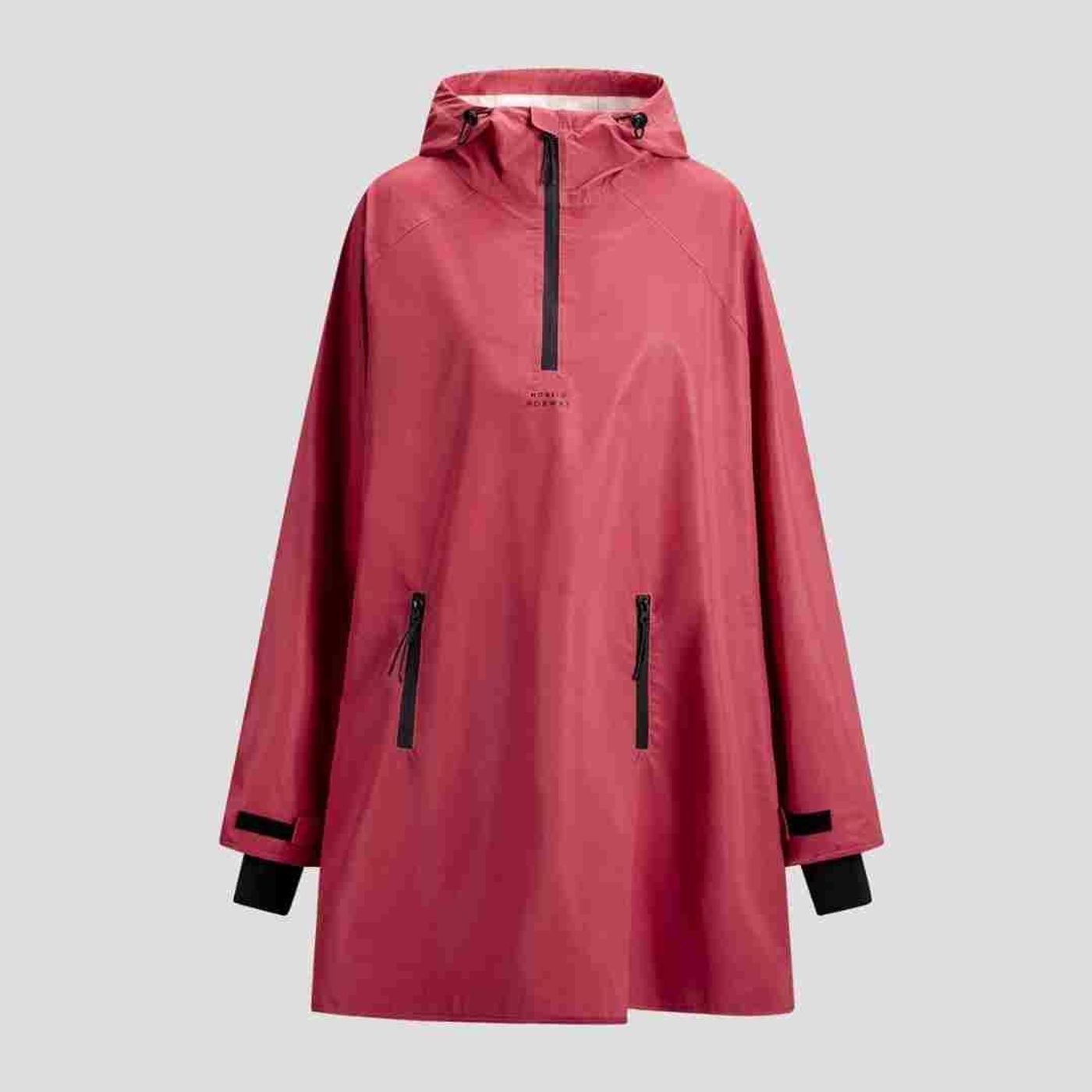 Morild Magi Poncho med refleks, rhododendron