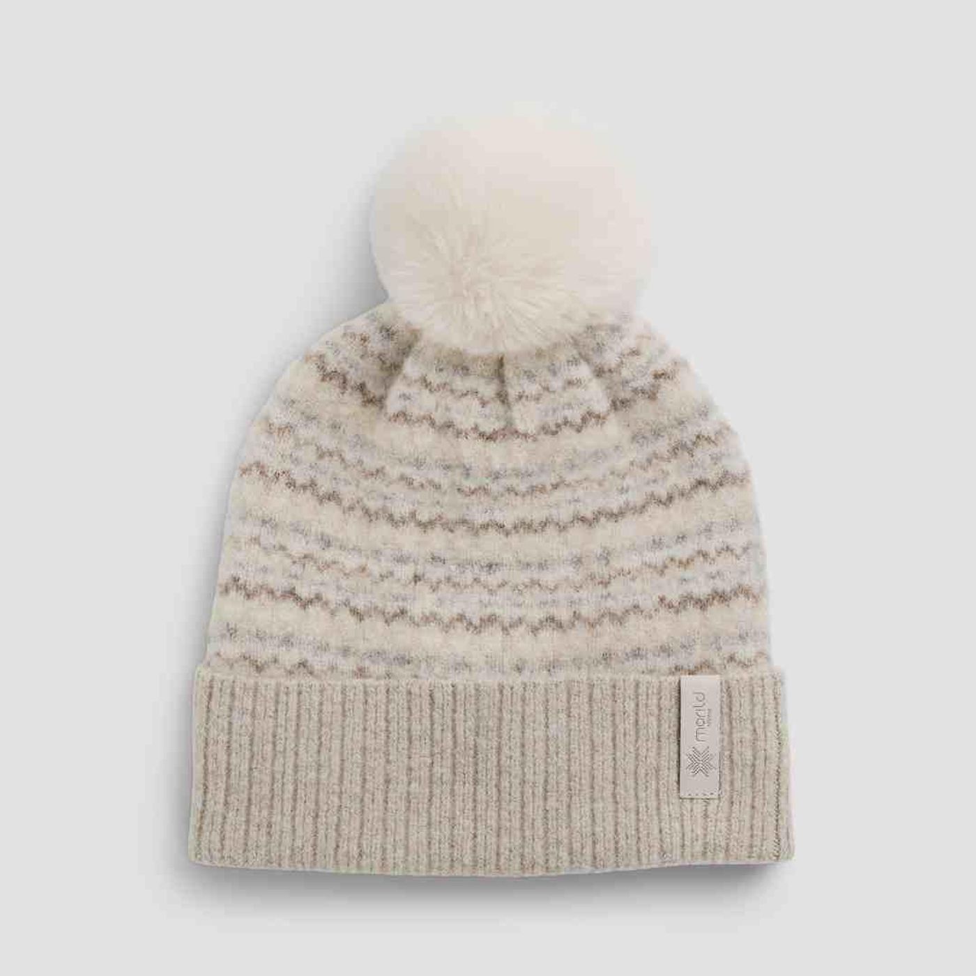 Morild Twist Jaquard Lue med refleks, sand